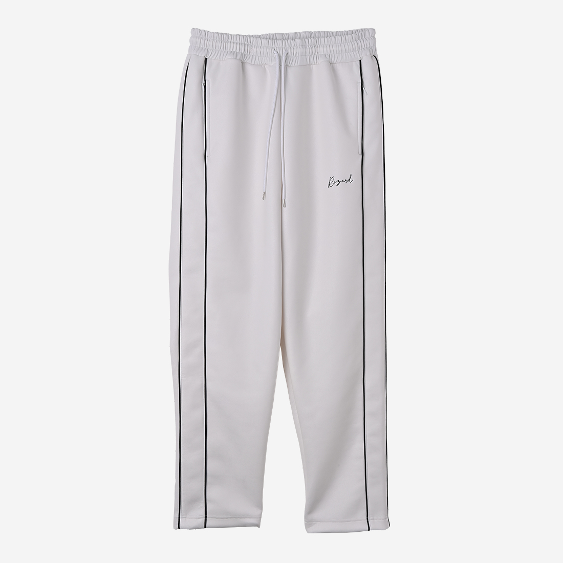 【ReZARD】Coated Piping Pants(White)