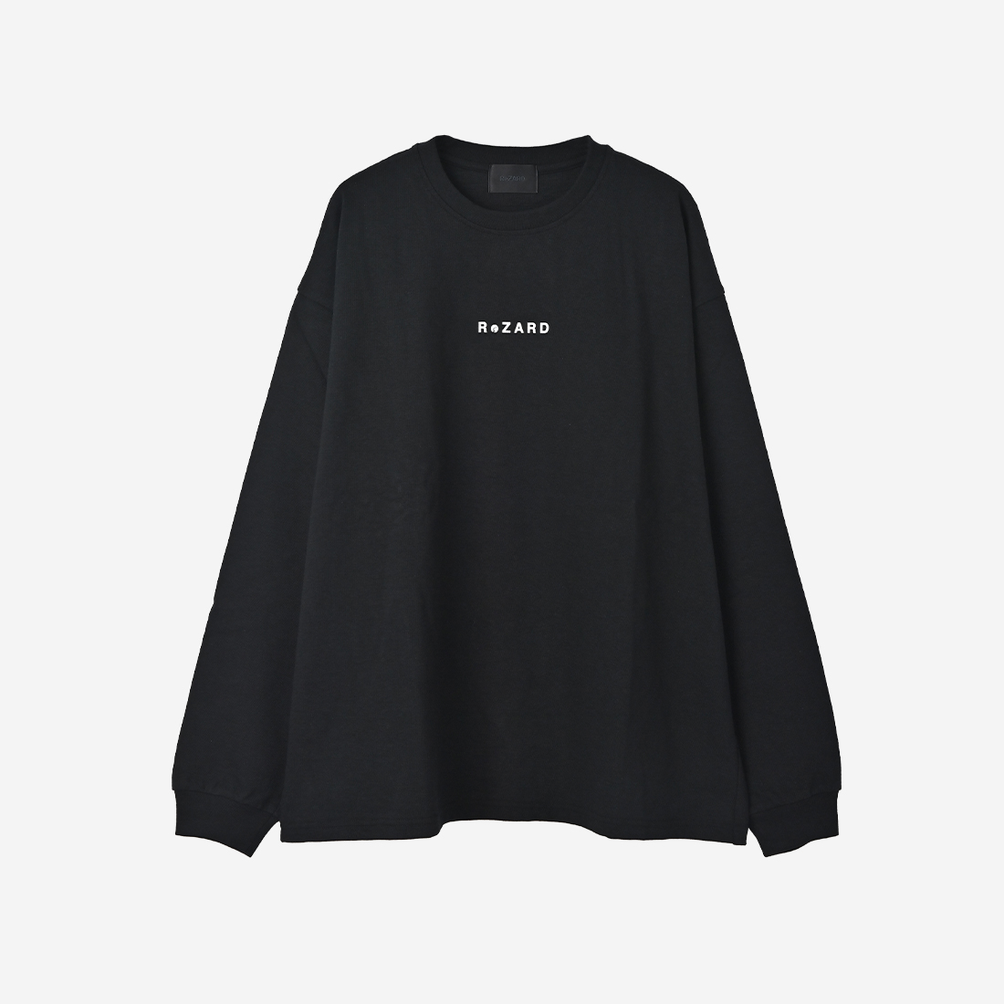 【ReZARD】Logo Printed Long Sleeve T-shirts(Black)