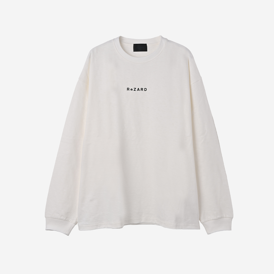 【ReZARD】Logo Printed Long Sleeve T-shirts(White)