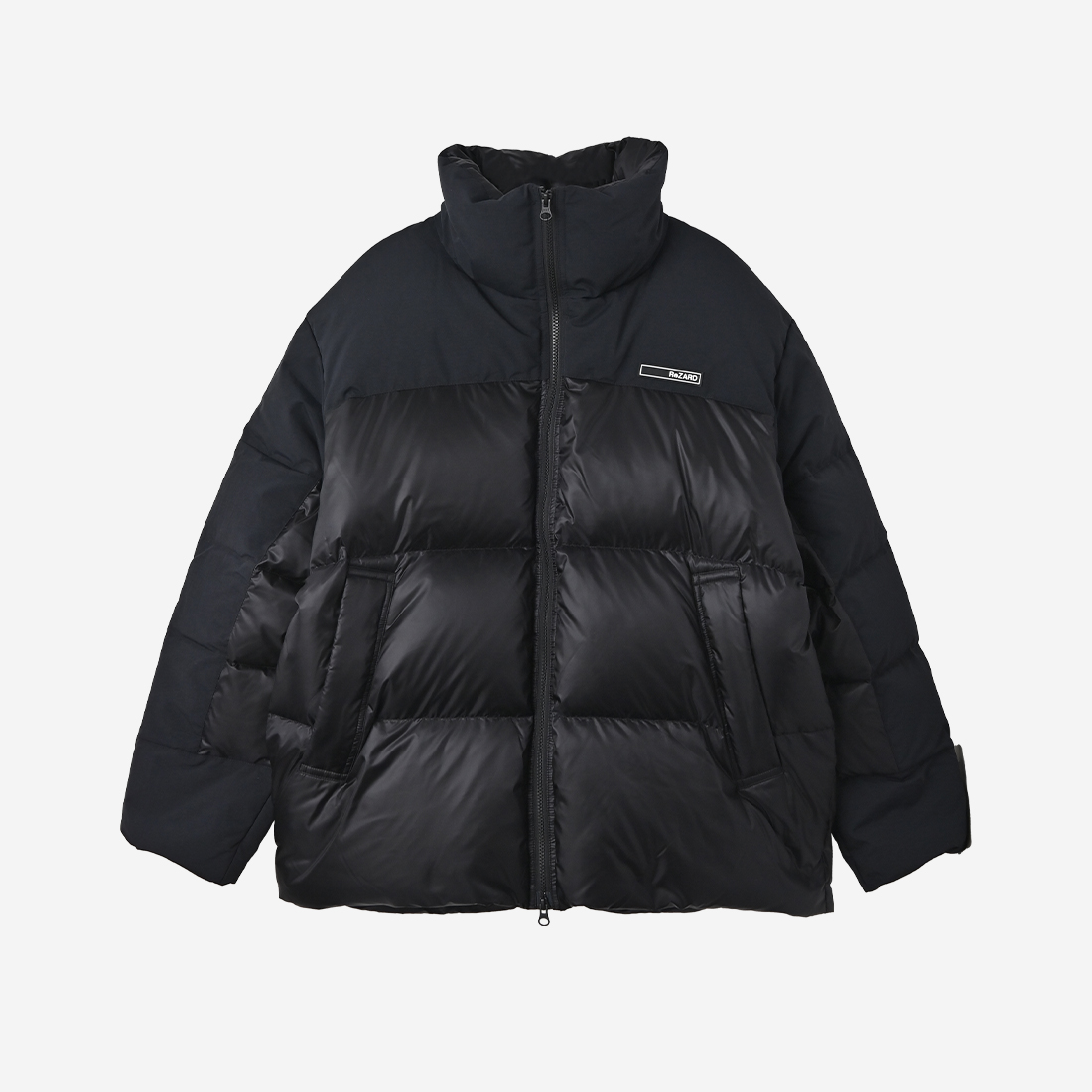 【ReZARD】Shoulder Switched Down Jacket(Black)