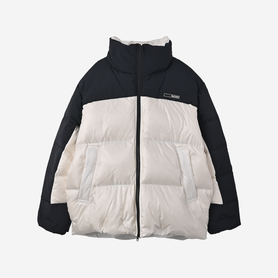 【ReZARD】Shoulder Switched Down Jacket(White)