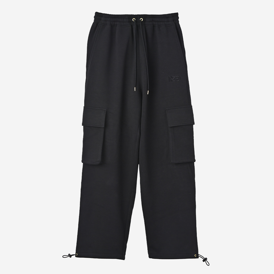 【ReZARD】Sweat Cargo Pants(Black)