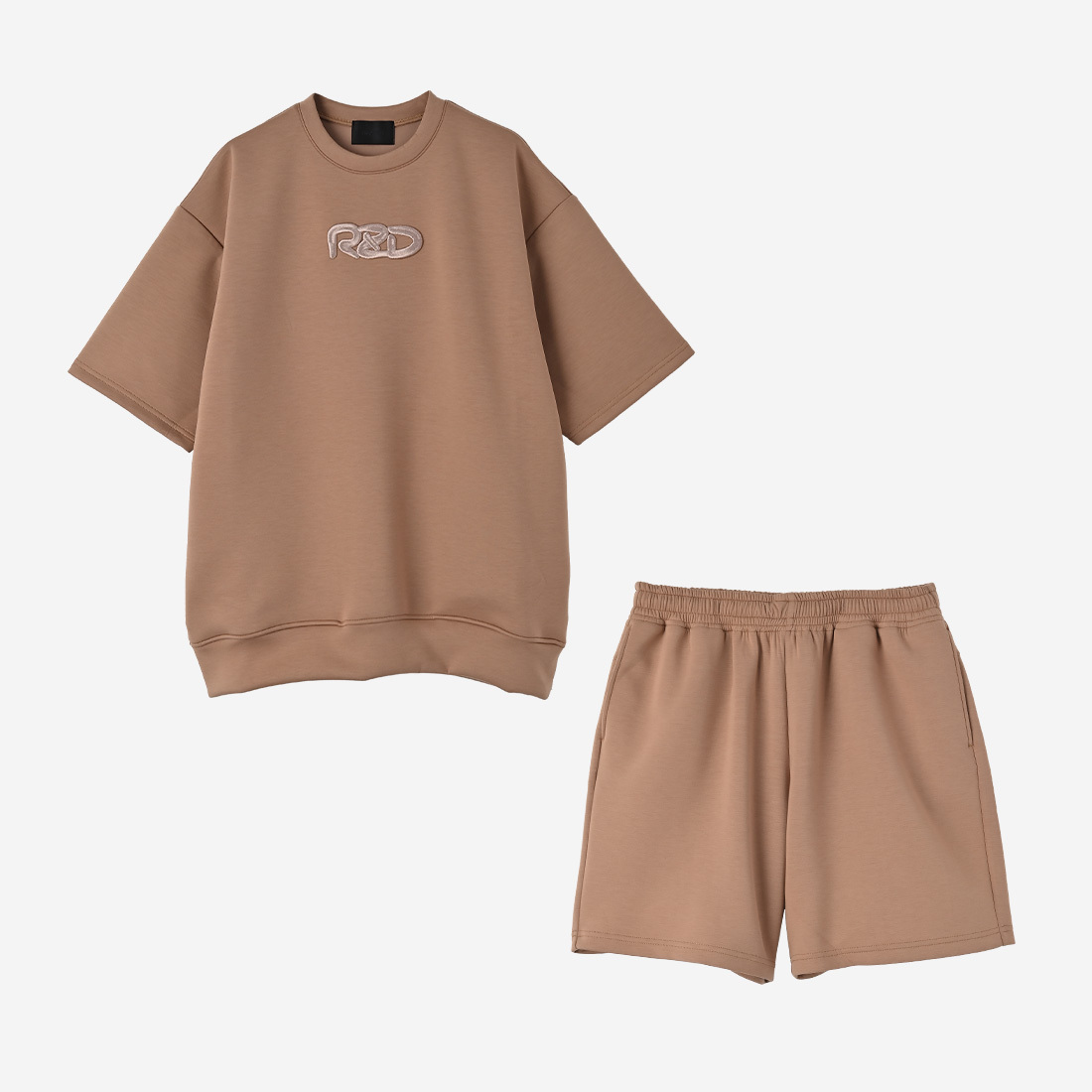 【ReZARD】SETUP Thick Embroidery Room Wear(Beige)