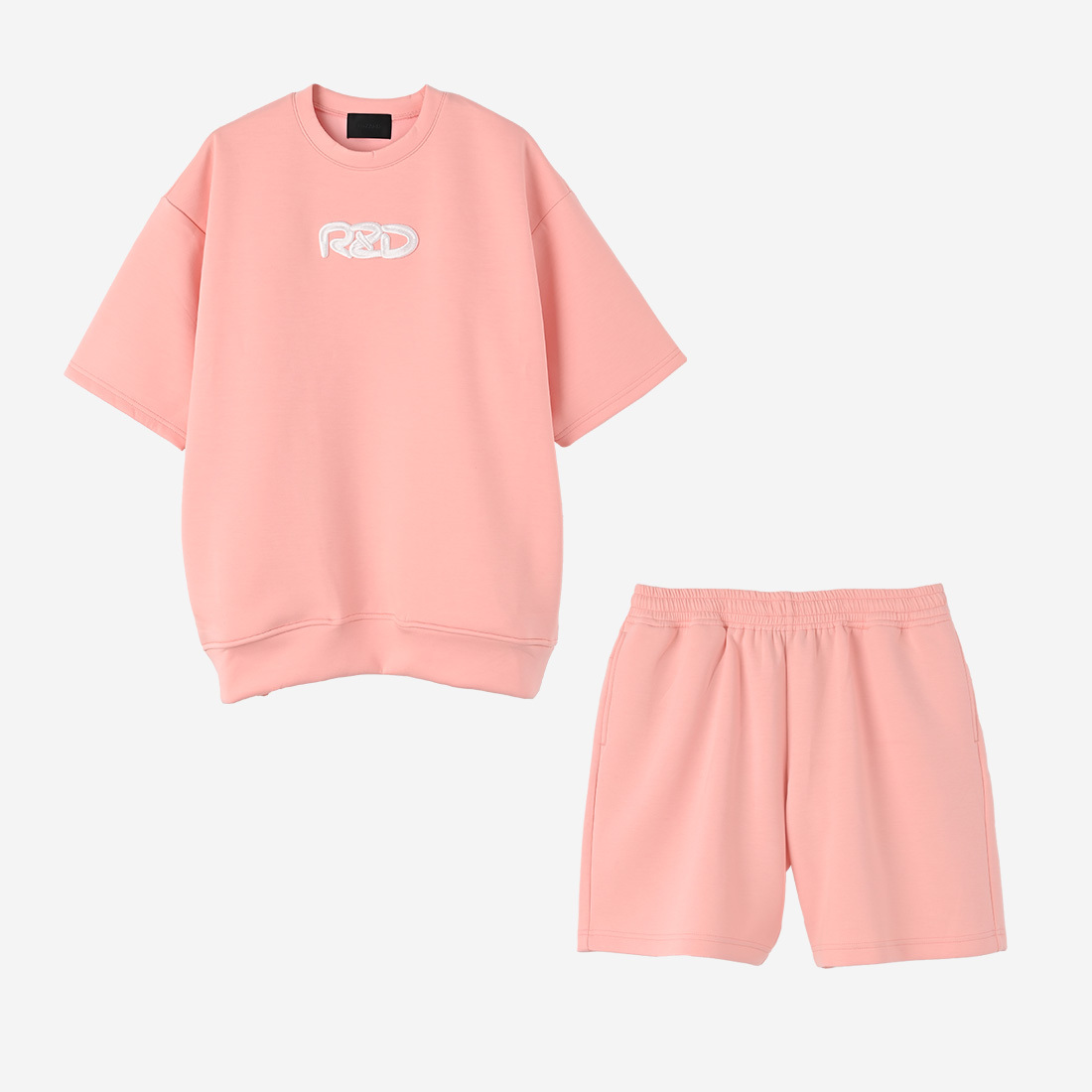 【ReZARD】SETUP Thick Embroidery Room Wear(Pink)