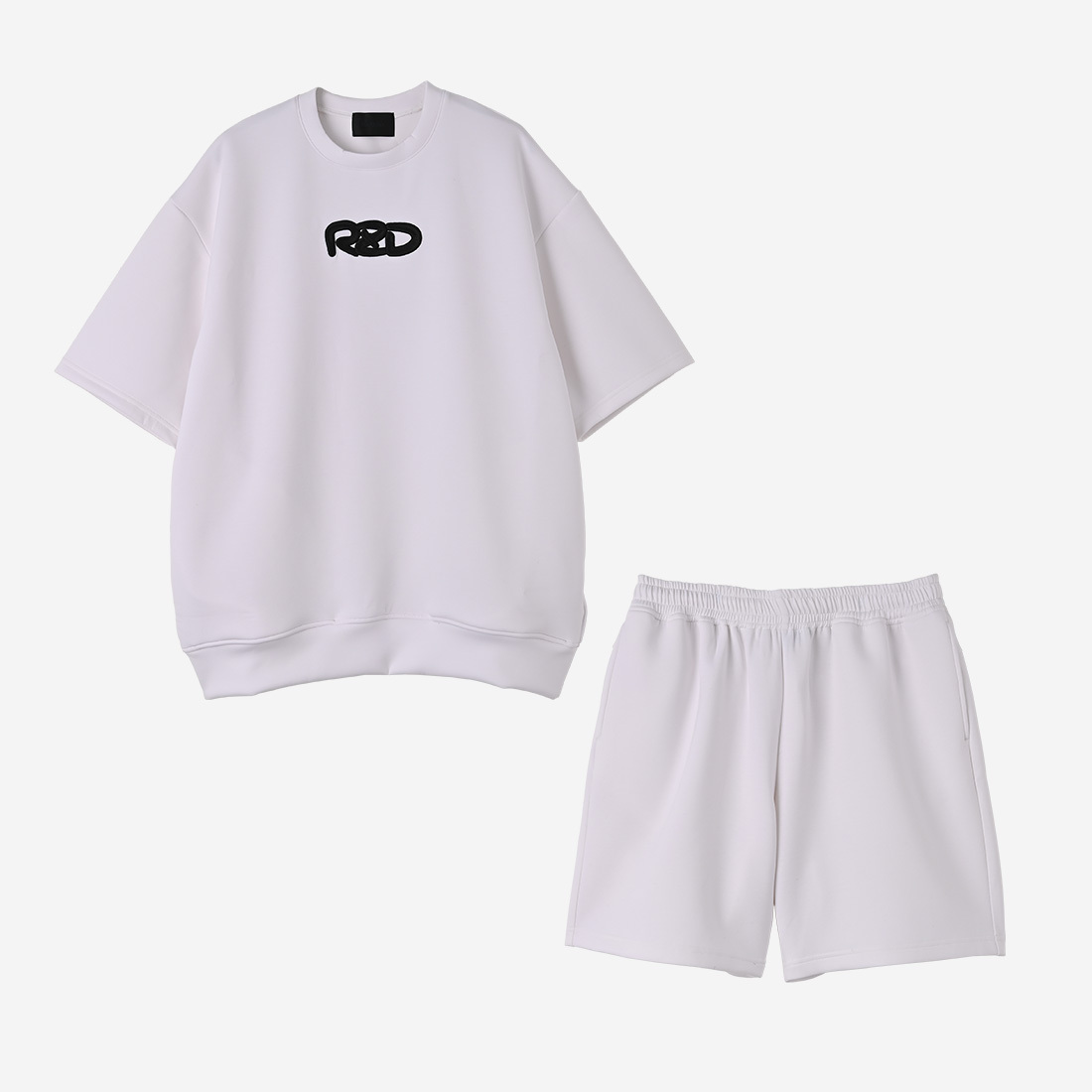 【ReZARD】SETUP Thick Embroidery Room Wear(White)