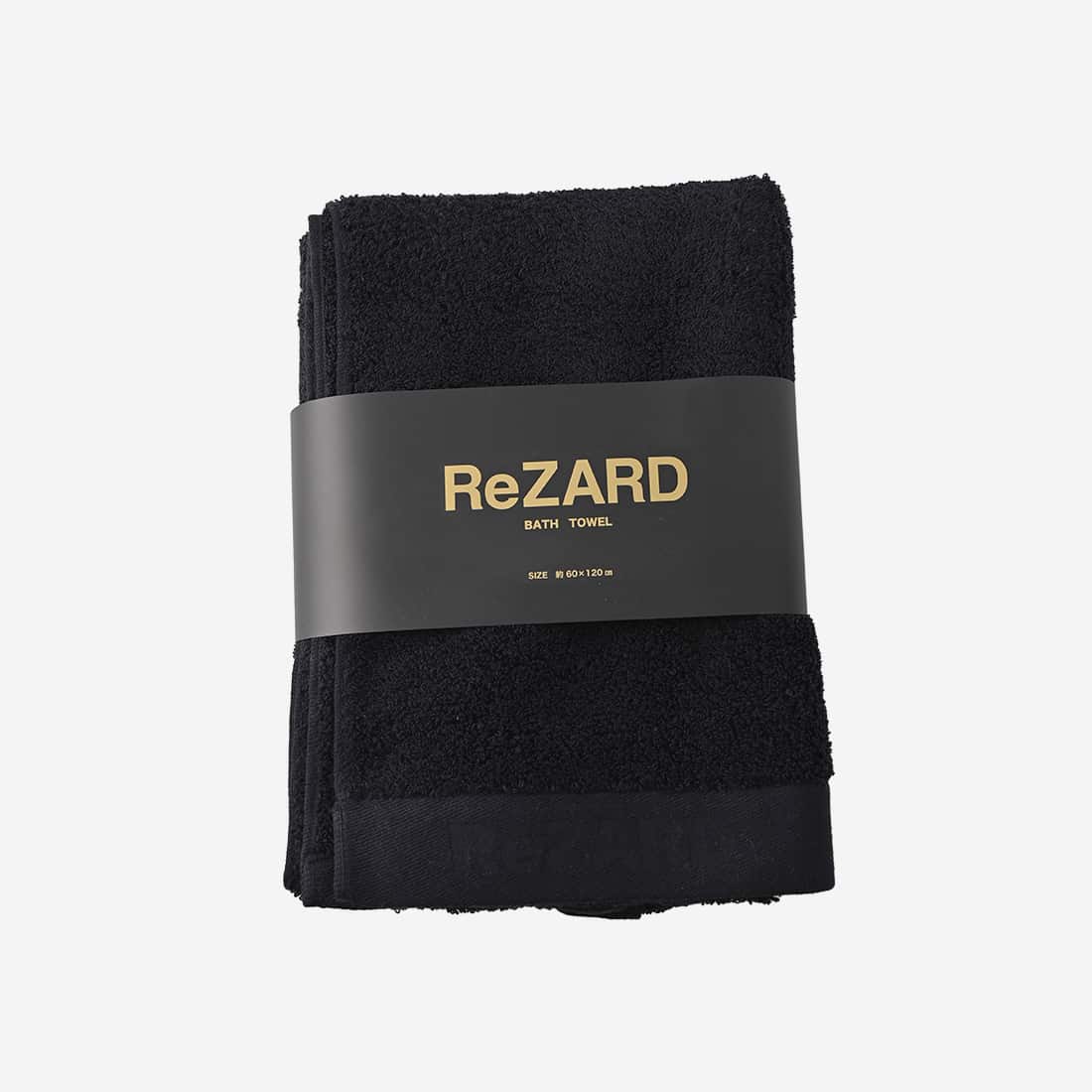 【ReZARD】Bath Towel(BLACK)
