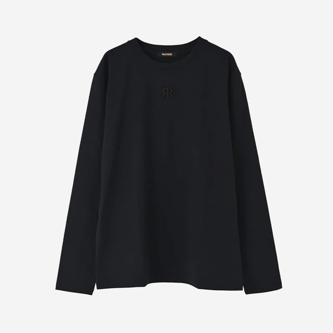 【ReZARD】Double R Long Sleeve T-shirts(BLACK)