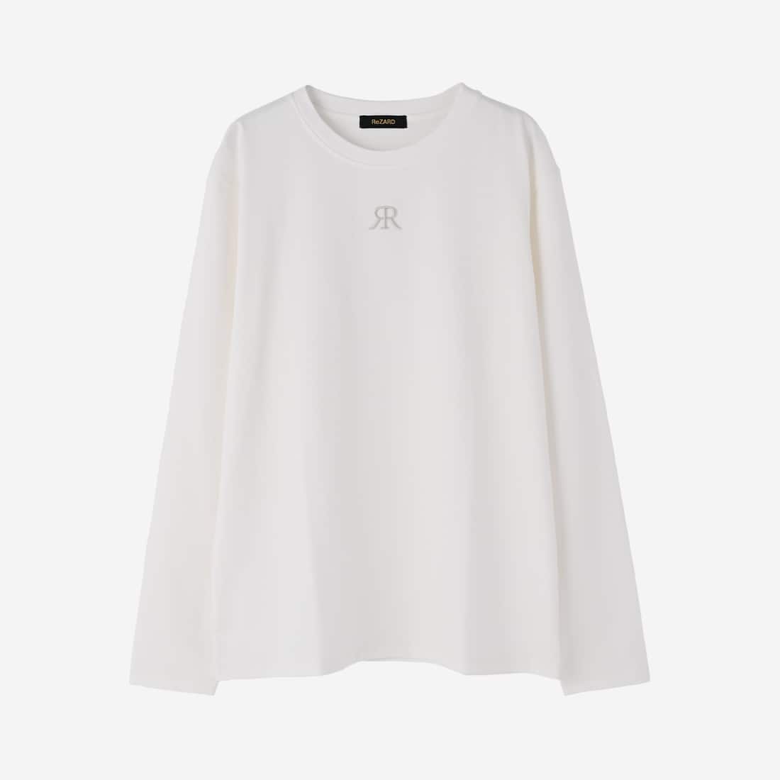 【ReZARD】Double R Long Sleeve T-shirts(WHITE)