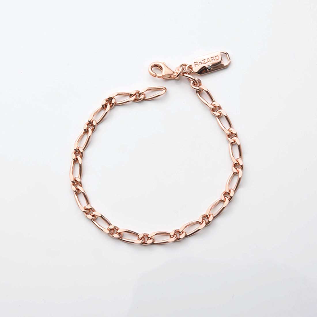 【ReZARD】Silver Bracelet(PINK GOLD)