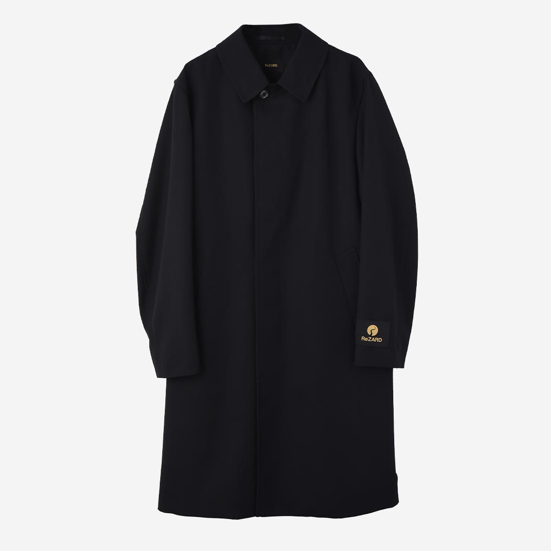 【ReZARD】Wool Stain Collar Coat(BLACK)