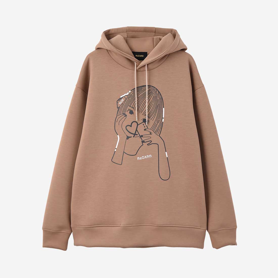 【ReZARD × Masato Yamaguchi】Hoodie(BEIGE)